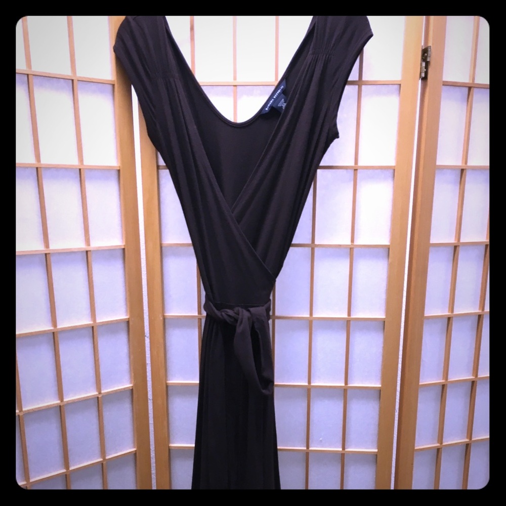 NWOT Banana Republic Cap-sleeve Wrap Midi Dress